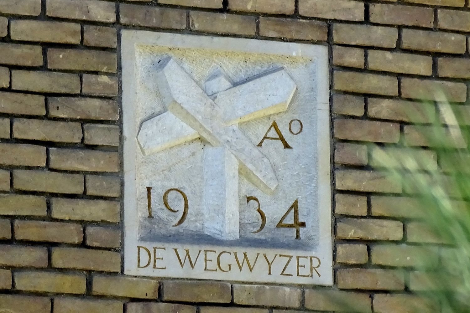 Koningslaan 54 gevelsteen