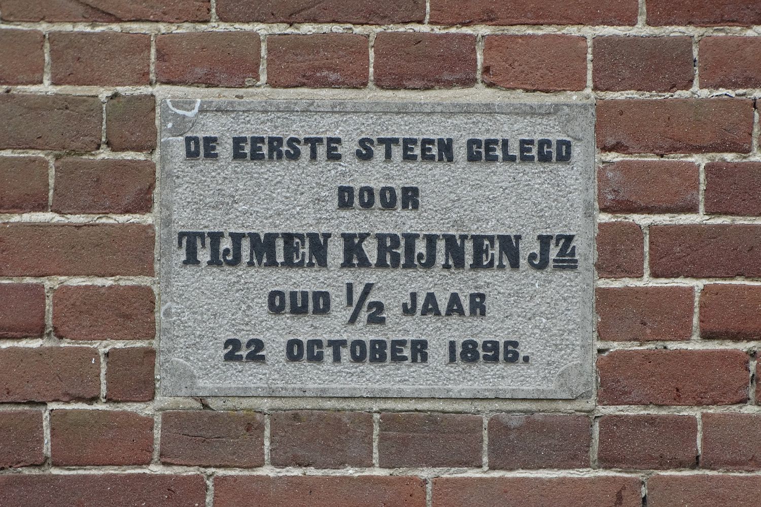 Maria Hoeve eerste steen